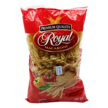 Royal Premium Quality Macaroni Fussilli 400g