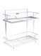ROYALFORD 2 Layer Kitchen Rack Silver
