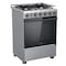 Midea Gas Cooker With Full Safety CME6060-D Silver/Black 60x60cm