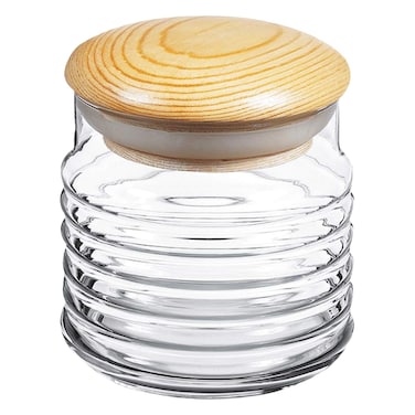 Pasa Babylon Jar Wood Cover 630Cc