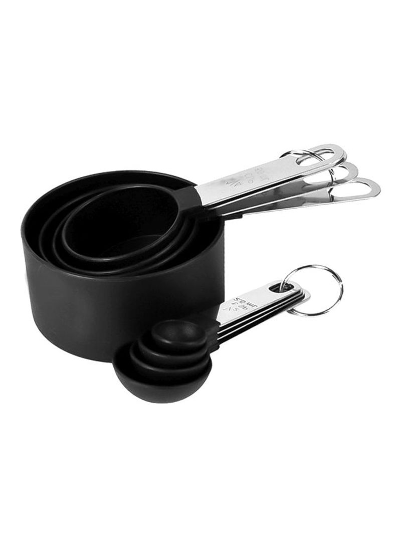Buy Generic 8-Piece Coffee Powder Measuring Cup And Scoop Set Black ...