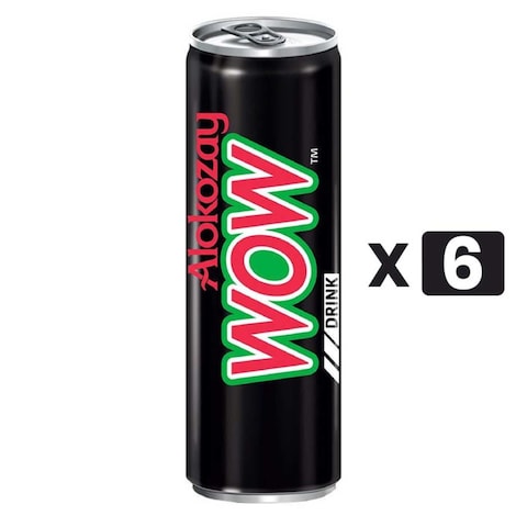 Alokozay Wow Drink 250ml Pack of 6