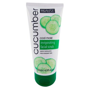 Beauty Formulas Cucumber Facial Scrub 150Ml