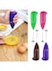 Generic Electric Handheld Coffee And Milk Egg Beater Whisk Purple