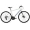 Spartan Dolomite 700c Hybrid Bike Slate White L