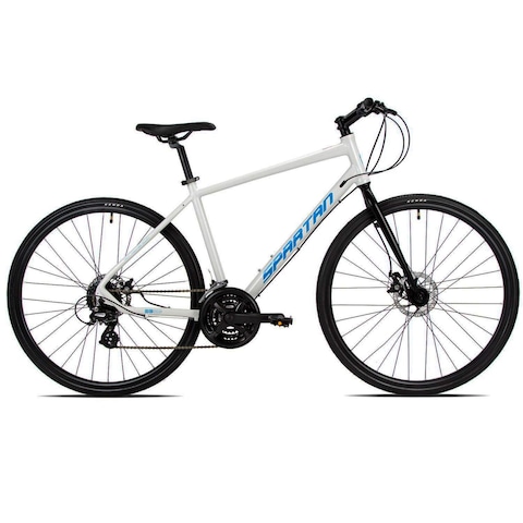 Spartan Dolomite 700c Hybrid Bike Slate White L