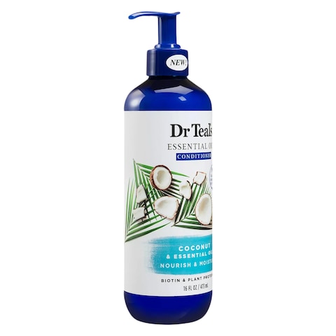 Dr. Teal&#39;s Coconut Nourish And Moisture Essential Oil Conditioner 473ml