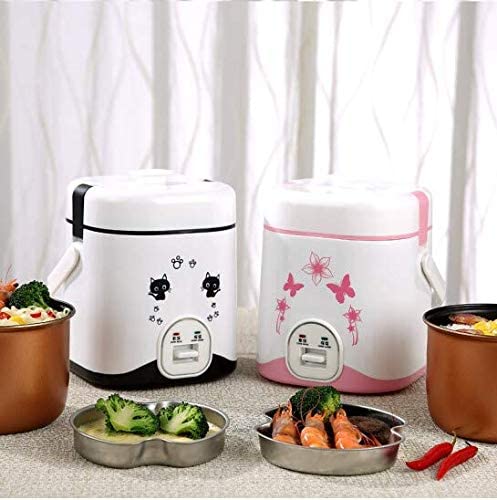 Wtrtr Multifunctional Mini Rice Cooker, Suitable For 1-3 Person Automatic Heat Preservation Rice Cooker, 1.2L Household Portable Micro-Pressure