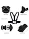 Generic - Adjustable Chest Body Strap Mount Harness Belt for Gopro Hero 2/3/3Plus/4/5/6 Black