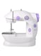 Generic Mini Sewing Machine White/Purple 142 White/Purple