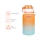 Nova Kids Water Bottle 550ml with Straw - Orange