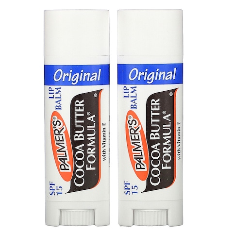 Palmer&#39;s, Ultra Moisturizing Lip Balm, SPF 15, Original, 2 Pack, 0.30 oz (8 g)
