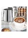 Almufarrej Stainless Steel Milk Frothing Jug Silver