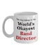 muGGyz Printed Ceramic Coffee Mug White