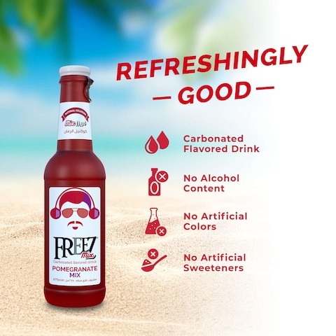 Freez Mix Carbonated Flavored Drink Pomegranate Mix 275ml