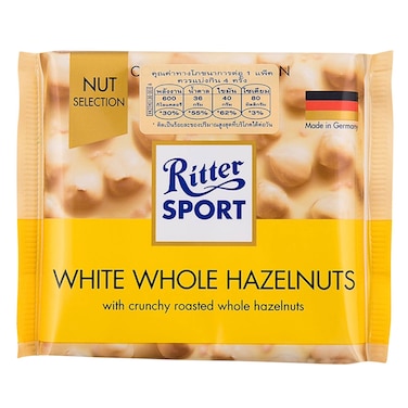 Ritter Sport White Chocolate Hazelnut100G