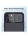 Generic For Iphone 12 Pro Max Camshield Pro Shockproof Frame Tpu Hard Pc From Back Cover Black