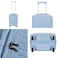 Single Hardside Spinner ABS Trolley Luggage With Number Lock 20 Inches