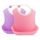 Twistshake Baby Bibs 4+ Months 2 Pieces Pastel Pink/Purple