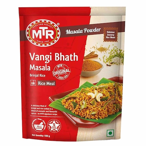 MTR Vangi Bhath Masala Powder 100g