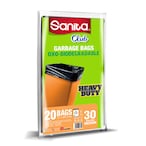 Buy Sanita Club Garbage Bags Biodegradable 30 Gallons 20 Bags in Saudi Arabia