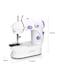 Generic Mini Portable Handheld Sewing Machine White/Purple H32324Uk White/Purple