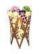 Biki Foldable Laundry Basket Multicolour 70 X 40 X 40Cm