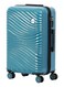 Biggdesign Lightweight Moods Up Carry On Luggage With Spinner Wheel And Lock System Steel Blue 24-Inch