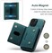 Excuse Premium Case For iPhone 14 Pro Max, Leather Phone Case Back Cover Magnetic Detachable Trifold Wallet Card Holder For iPhone 14 Pro Max - Green