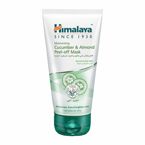 Himalaya Moisturizing Cucumber And Almond Peel-Off Face Mask Clear 150ml