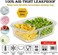 AtrauX (10-Pcs) Glass Meal Prep Containers 2-Compartment Food Storage Tupperware Lunch Boxes
640ml