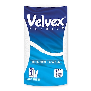Velvex Premium Kitchen Roll Single