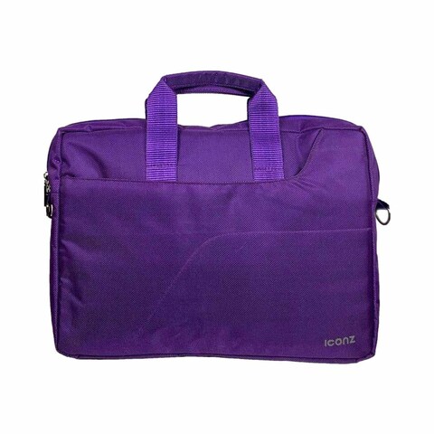 ICONZ MILANO Classic Laptop Bag, 15.6 Inches - Purple