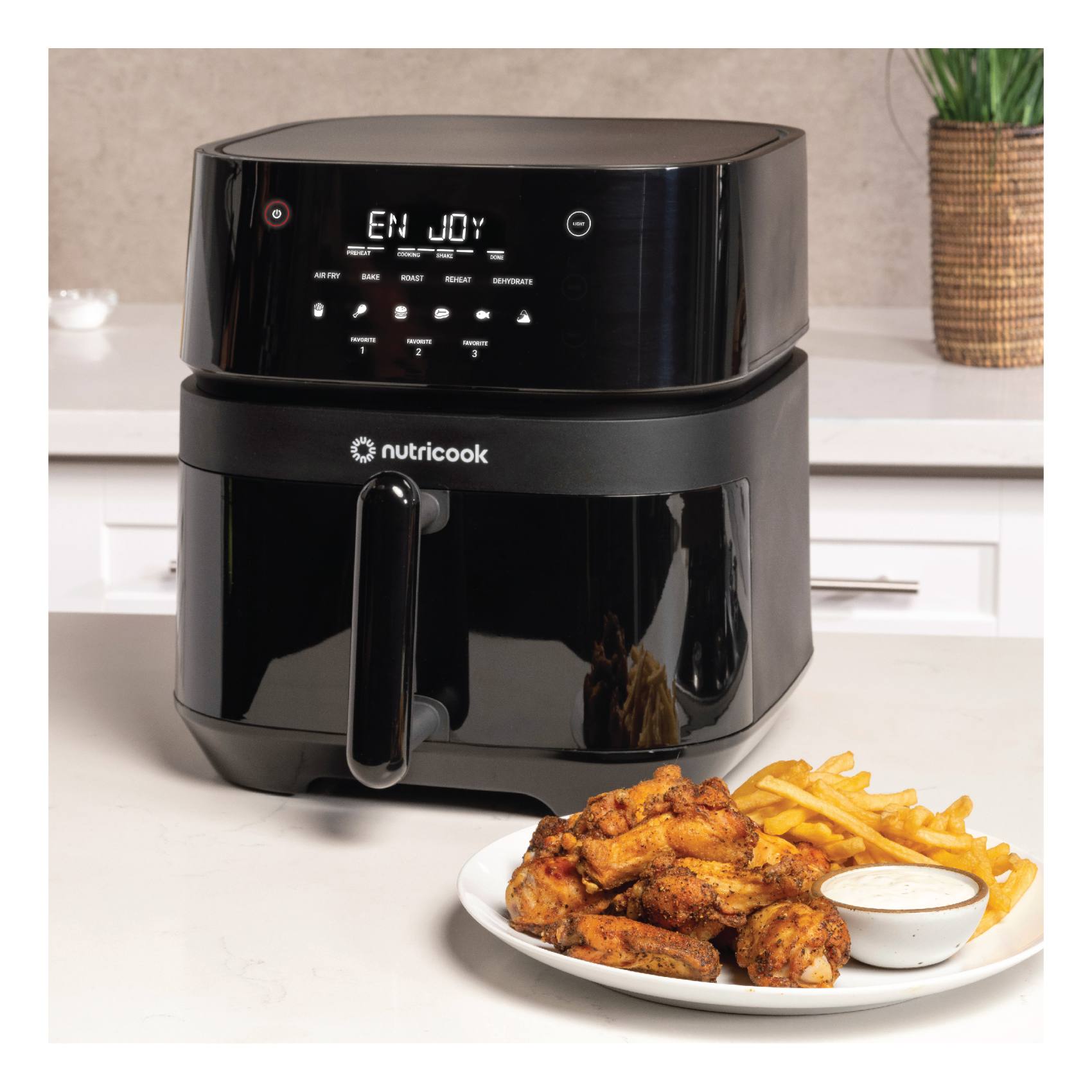 Nutricook 3 Vision Air Fryer AF357V Black 1700W