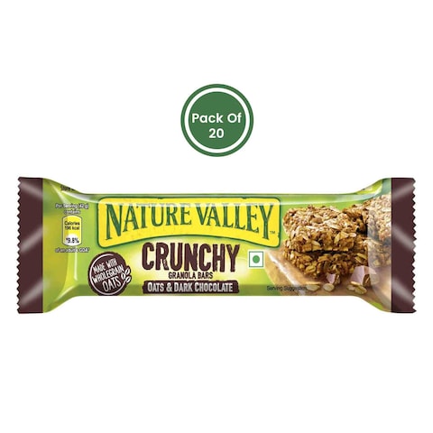 NATURE VALLEY CHO SNACK BAR 21GX20