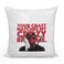Loud Universe - Your Crazy Quotoe Dead Pool White Sequin Throw Pillow with Stuffing Dead Pool Unicorn Fun Home Decor Pillow