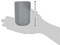 Plastic Tumbler for Bathroom, Grey, 7.3 x 7.3 x 10.3 centimeters
