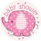 Umbrellaphants Pink 8 Mini D&eacute;cor Cutouts