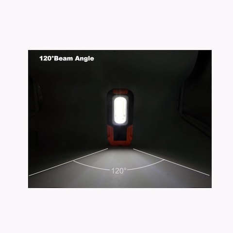 Generic Battery-Powered COB LED Pocket Work Light Magnetic Foldable Inspection Lamp 200Lm High Brightness, 0704405a