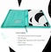 Jumble &amp; Co Intentus A4 Conference Folder Organiser with Ruled Refill Pad Clean Slate Black (JITBYU-499)