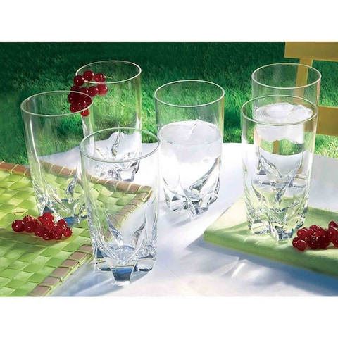 Luminarc Lisbonne Highball Tumbler Set Clear 330ml 3 PCS