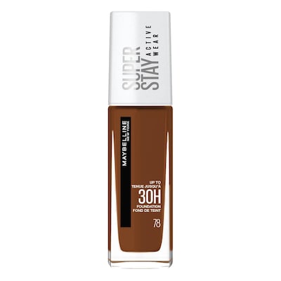 Maybelline New York Super Stay 30H Liquid Foundation 78 Deep Bronze 30Ml