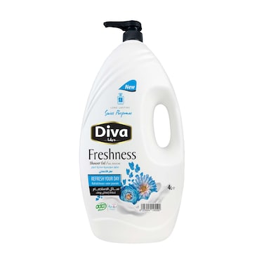 Diva Freshness Shower Gel - 4 Liter