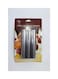 Generic Pack Of 3 Cream Cake Horns Silver 15X3cm
