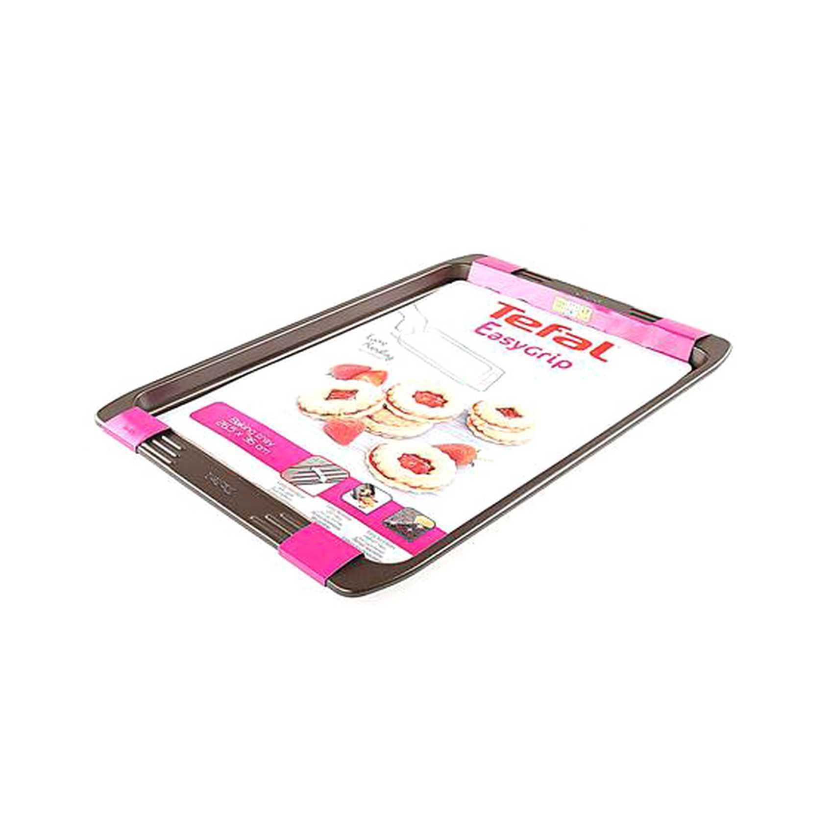 Tefal Easy Grip Gold Baking Tray Black 27x36cm