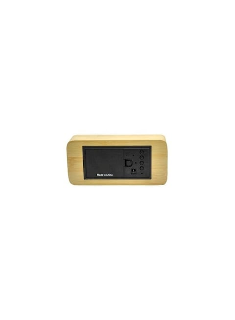 Generic Digital Wooden Clock Multicolour