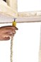 Vsell24 Extra Large Multi-Level Cat Tree With Steps And Cat Condo Sisal Scratching Posts With Intractive Toys And Bed 149X70X60Cm Beige