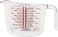 Royalford Rf10088 1000mlbrs Glass Measuring Cup - Ergonomic Handle  Durable Borosilicate Glass  Ideal To Measure Ingredients In Home, Hotels &amp; Restaurants