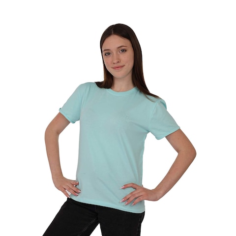 La Collection T-Shirt for Girls - Aqua - 6 Years