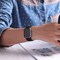 Wafi Compatible Apple Watch Band 42mm, 44mm, Soft Silicone Sport, Black